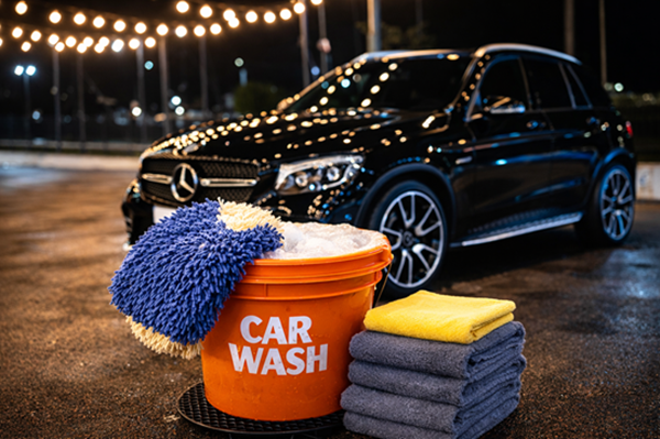 세차의 기본 준비물